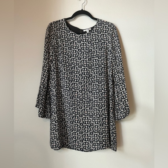 Amuse Society Barcelona Long Sleeve Paisley Mini Kimono Sleeve Dress Size S - Picture 4 of 11